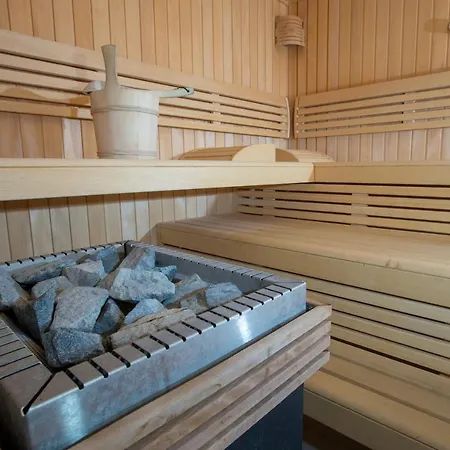 Attic Apartment With Pool, Sauna, And Fireplace